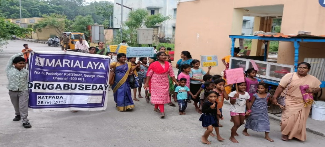 Rally on International Day Against Drug Abuse and Illicit Trafficking