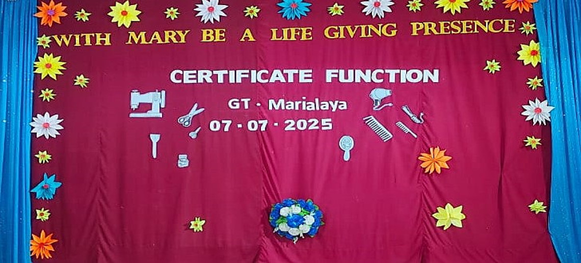 Vocational Course Completion Certificate Distribution