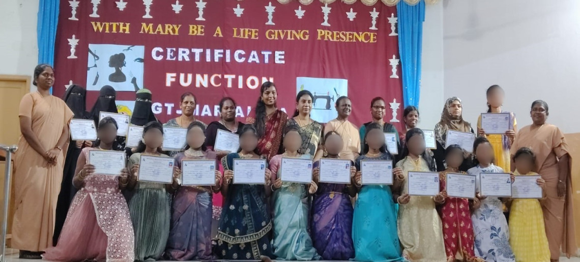 Vocational Course Completion Certificate Distribution